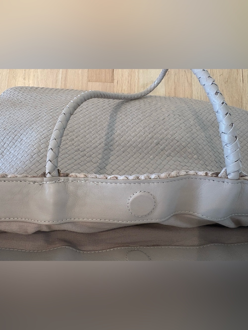 Quince Sienna Handwoven Tote - Picture 9 of 15